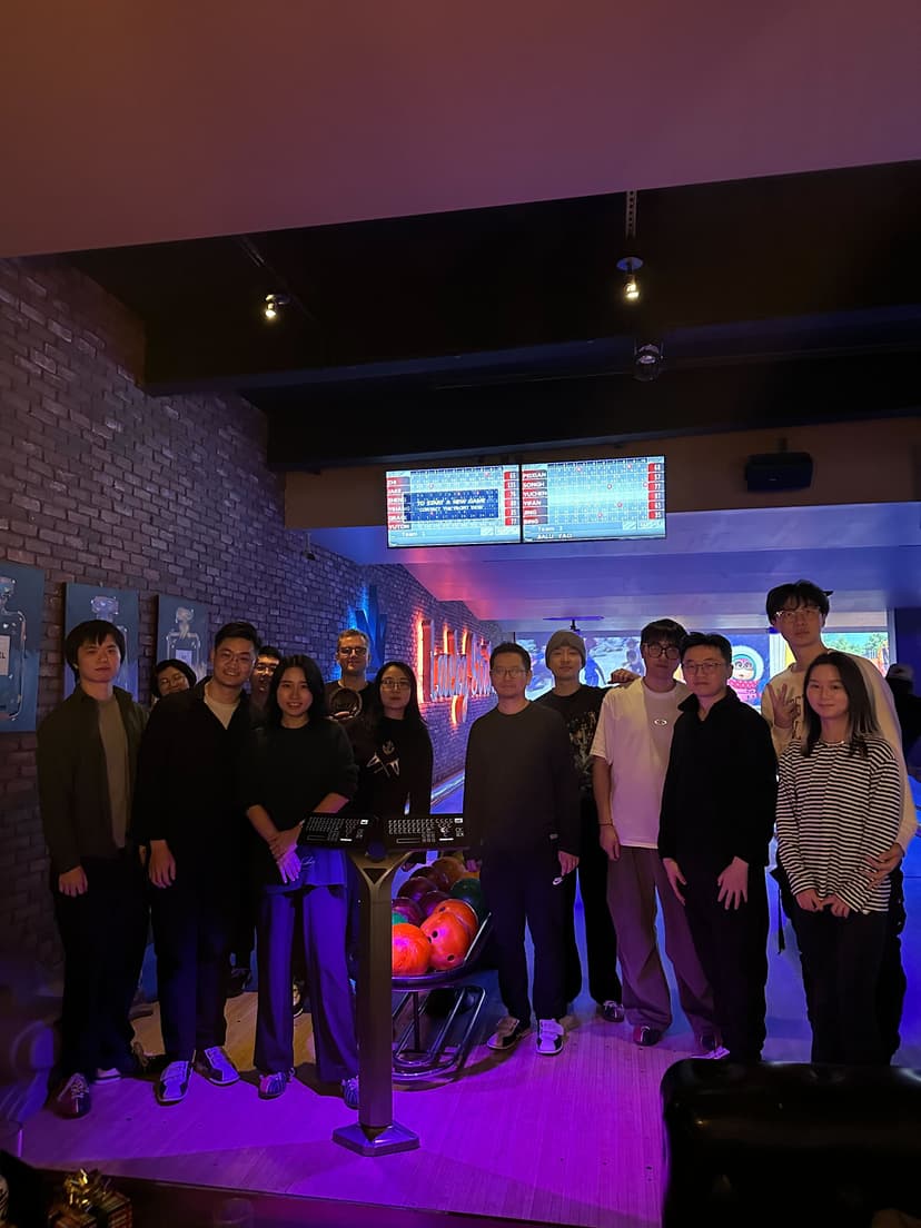 2024-12-20 lab fun - bowling tournament - group photo